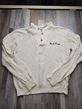 West Point Vintage Sweater Marlomar Medium Made In USA
